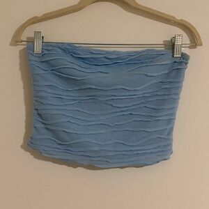 Baby Blue Tube Top